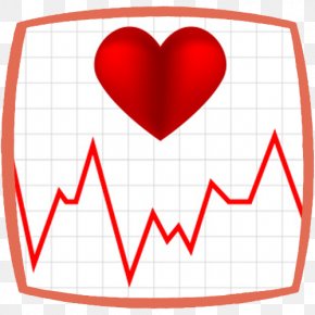 Heart - Heart Rate Monitor Sinus Rhythm Cardiac Monitoring PNG