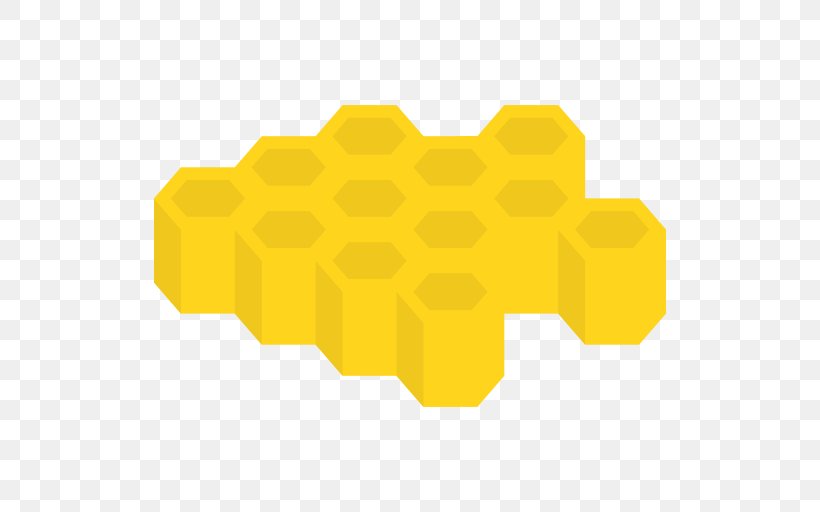 Honeycomb Rectangle Material, PNG, 512x512px, Honeycomb, Material, Rectangle, Yellow Download Free