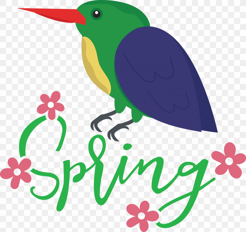 Spring Bird, PNG, 3000x2833px, Spring, Beak, Bird, Birds, Logo Download Free