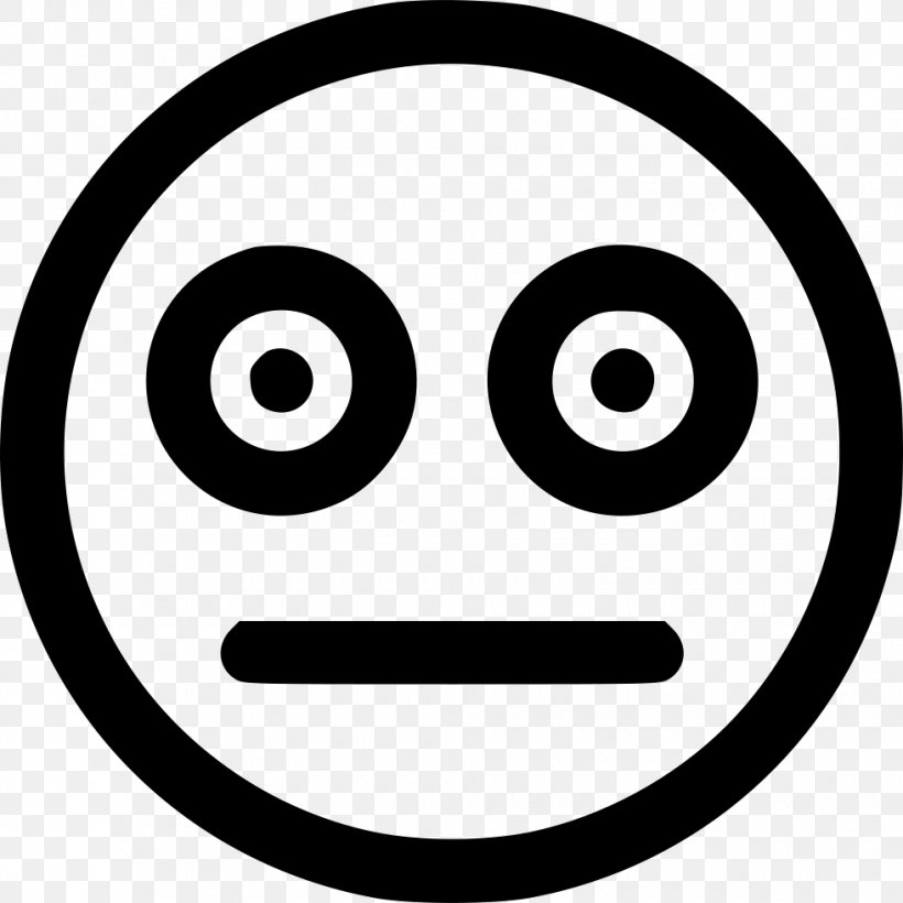 Computer File Download, PNG, 980x980px, Smiley, Area, Black And White, Emoticon, Face Download Free