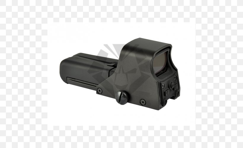 Red Dot Sight Reflector Sight Airsoft Weapon, PNG, 500x500px, Watercolor, Cartoon, Flower, Frame, Heart Download Free