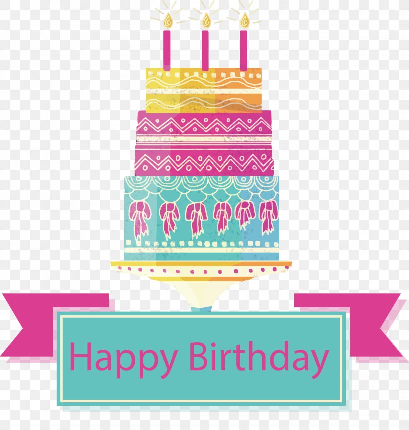 Birthday Cake Torte Pink, PNG, 2267x2383px, Birthday Cake, Birthday, Buttercream, Cake, Cake Decorating Download Free