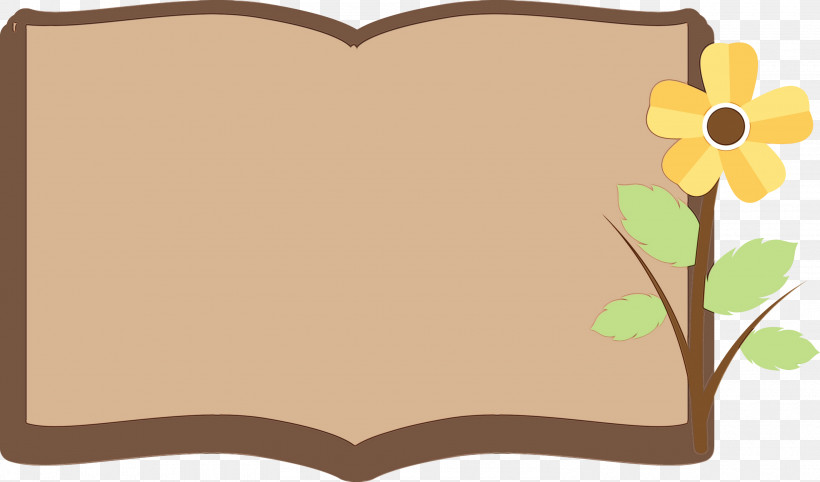 Cartoon Flower Meter, PNG, 3000x1765px, Flower Frame, Book Frame, Cartoon, Flower, Meter Download Free