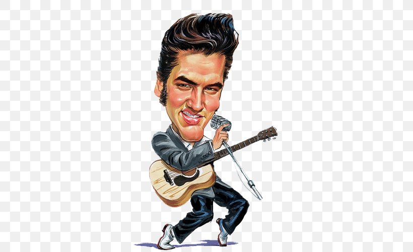Elvis Presley Caricature Cartoon Drawing, PNG, 500x500px, Elvis Presley, Animation, Art, Caricature, Cartoon Download Free