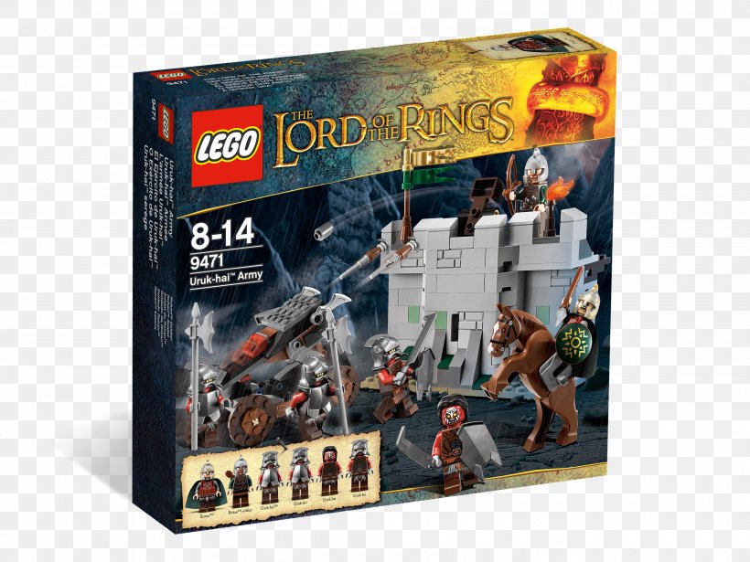 Lego The Lord Of The Rings LEGO 9471 The Lord Of The Rings Uruk-Hai Army Lego Minifigure, PNG, 4000x3000px, Lego The Lord Of The Rings, Bricklink, Lego, Lego Minifigure, Lego Star Wars Download Free
