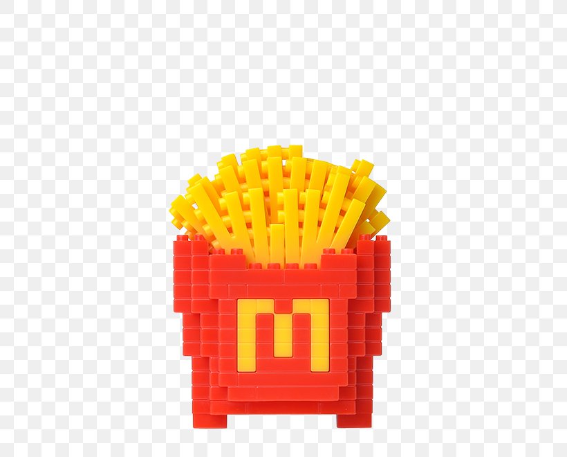 McDonald's French Fries Hamburger Nanoblock, PNG, 720x660px, French Fries, Fast Food, Food, Hamburger, Happy Meal Download Free