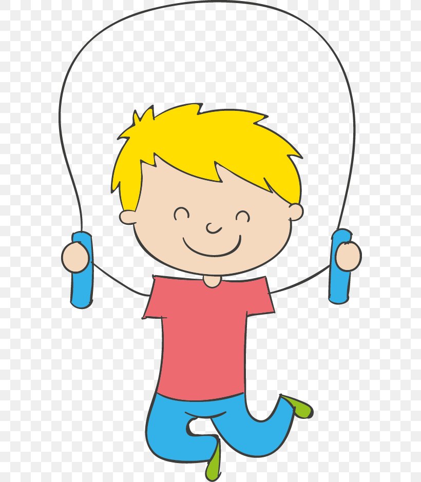 Boy Child Skipping Rope Clip Art, PNG, 591x939px, Watercolor, Cartoon, Flower, Frame, Heart Download Free