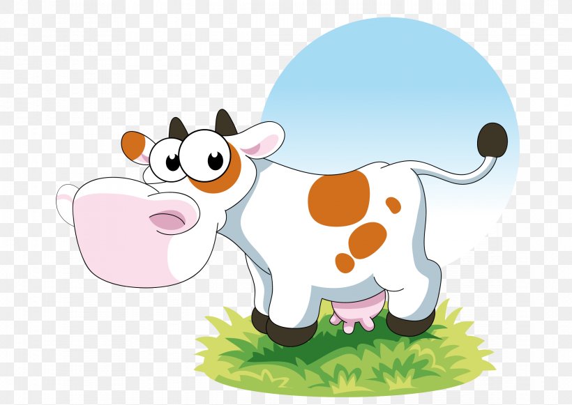 Cattle Cartoon Clip Art, PNG, 2339x1660px, Cattle, Animation, Art, Cartoon,  Drawing Download Free