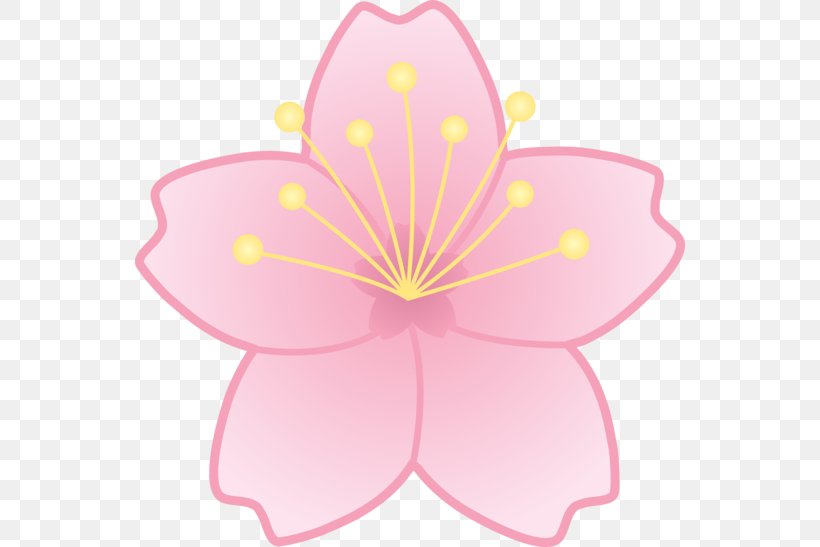 Cherry Blossom Drawing Clip Art, PNG, 550x547px, Blossom, Cherry, Cherry Blossom, Drawing, Flower Download Free
