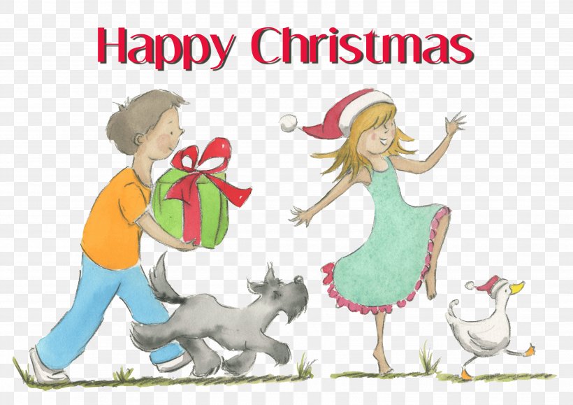 Christmas Day Illustration Mammal Holiday Clip Art, PNG, 3508x2480px, Christmas Day, Area, Art, Ballet, Book Download Free