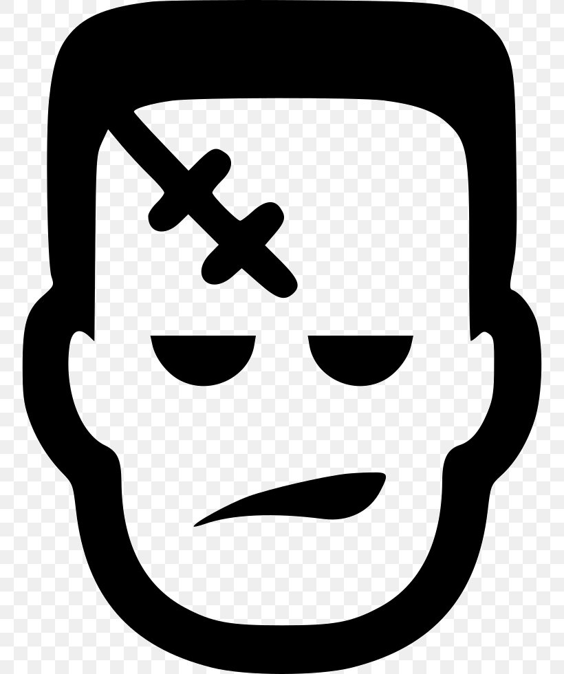 Frankenstein's Monster Computer Icons, PNG, 756x980px, Frankenstein, Black And White, Face, Facial Expression, Happiness Download Free