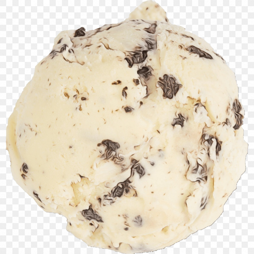 Ice Cream, PNG, 1000x1000px, Watercolor, Cookie Dough, Dough, Flavor, Ice Download Free