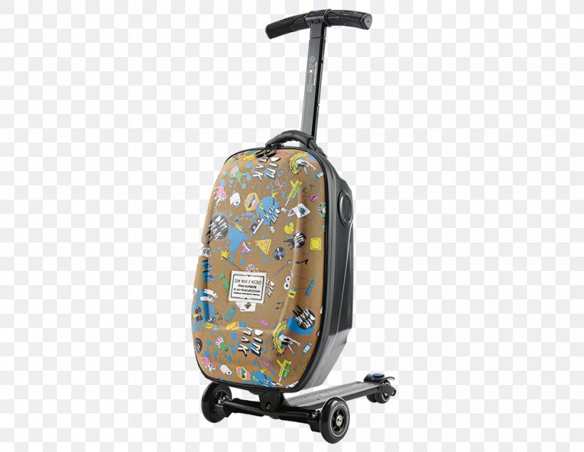 Suitcase Baggage Kick Scooter Disc Jockey Travel, PNG, 1000x774px, Suitcase, Airport Terminal, Bag, Baggage, Disc Jockey Download Free