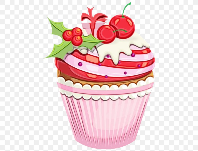 Baking Cup Pink Cupcake Food Cake, PNG, 479x625px, Watercolor, Baking Cup, Buttercream, Cake, Cupcake Download Free