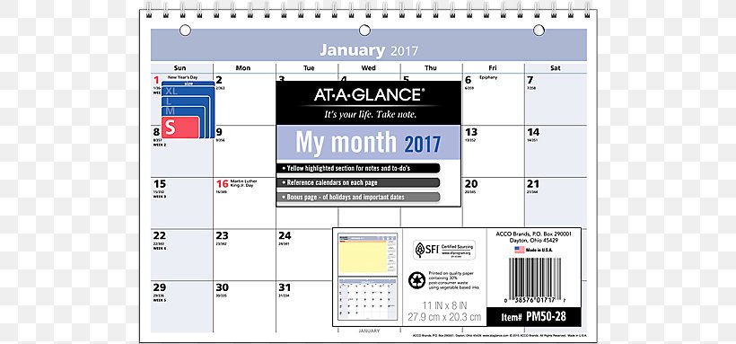 Calendar Diary Desk Pad Office, PNG, 683x383px, 2017, 2018, Calendar, Area, Brand Download Free