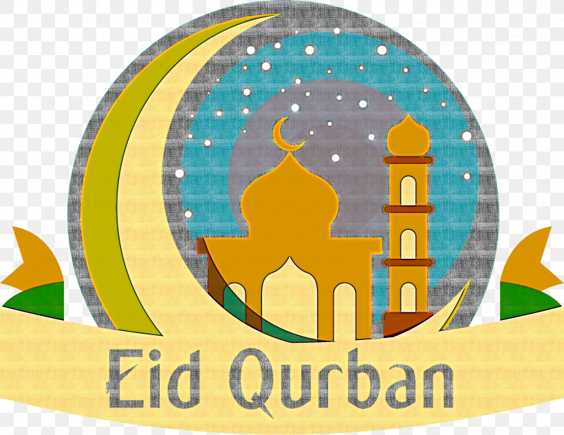 Eid Qurban Eid Al-Adha Festival Of Sacrifice, PNG, 3000x2315px, Eid Qurban, Area, Eid Al Adha, Festival Of Sacrifice, Logo Download Free