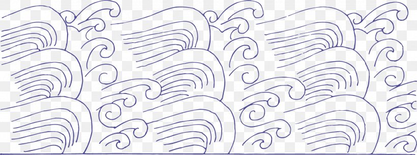Wind Wave Download, PNG, 1856x691px, Wind Wave, Animation, Area, Black And White, Cartoon Download Free
