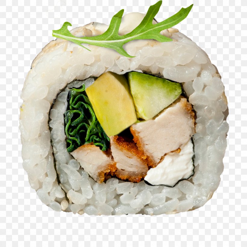 California Roll Sushi Gimbap Makizushi Japanese Cuisine, PNG, 1000x1000px, California Roll, Asian Cuisine, Asian Food, Comfort Food, Commodity Download Free