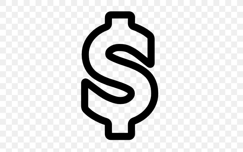 Dollar Sign United States Dollar Logo, PNG, 512x512px, Dollar Sign, Area, Coin, Currency Symbol, Dollar Download Free