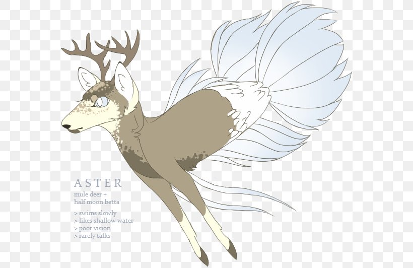 Reindeer Horse Illustration Mammal Antler, PNG, 583x532px, Reindeer, Antelope, Antler, Cartoon, Character Download Free