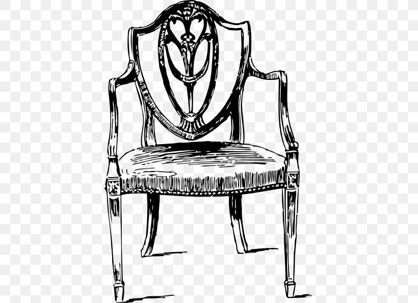 Chair Table Antique Furniture, PNG, 595x595px, Chair, Antique, Antique Furniture, Bed, Black And White Download Free