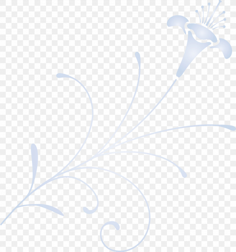 White Plant, PNG, 2800x3000px, Easter Flower, Paint, Plant, Spring Flower, Watercolor Download Free