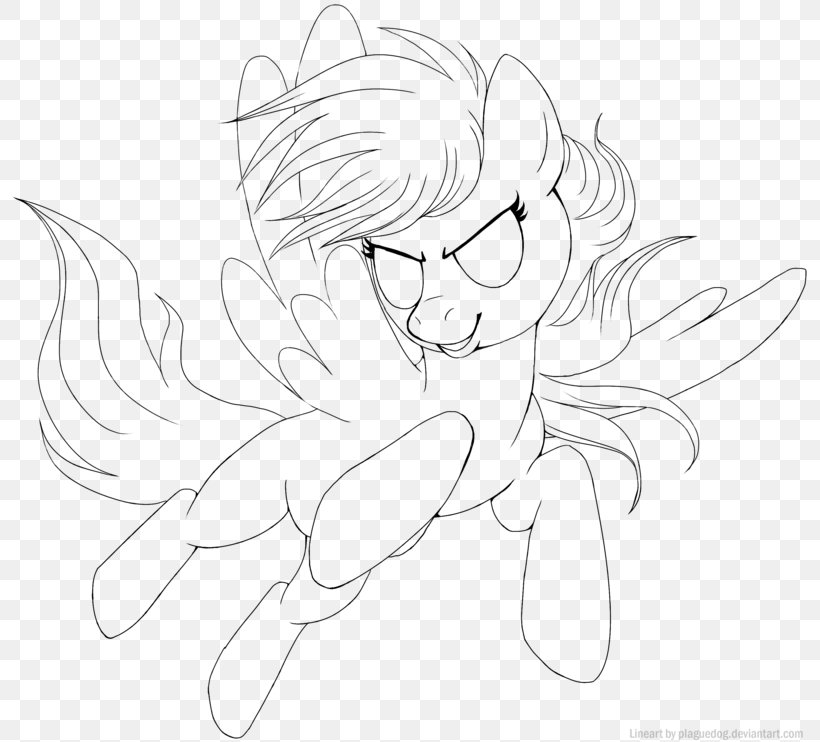 Drawing Line Art DeviantArt Pony, PNG, 800x742px, Watercolor, Cartoon, Flower, Frame, Heart Download Free