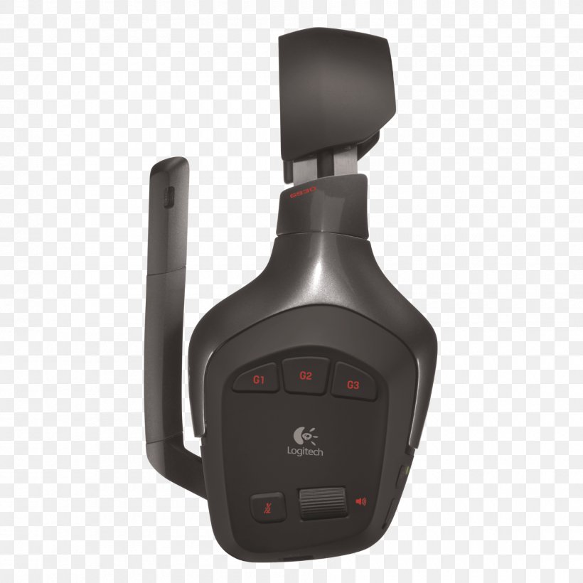 Logitech G930 Headset 7.1 Surround Sound Wireless Headphones, PNG, 1800x1800px, 71 Surround Sound, Logitech G930, Audio, Audio Equipment, Dolby Headphone Download Free