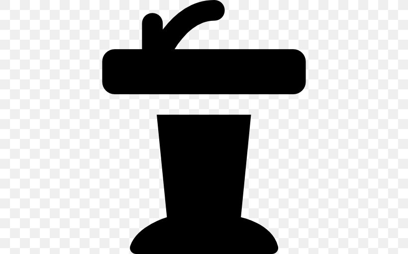 Podium, PNG, 512x512px, Microphone, Black And White, Interface, Podium, Silhouette Download Free