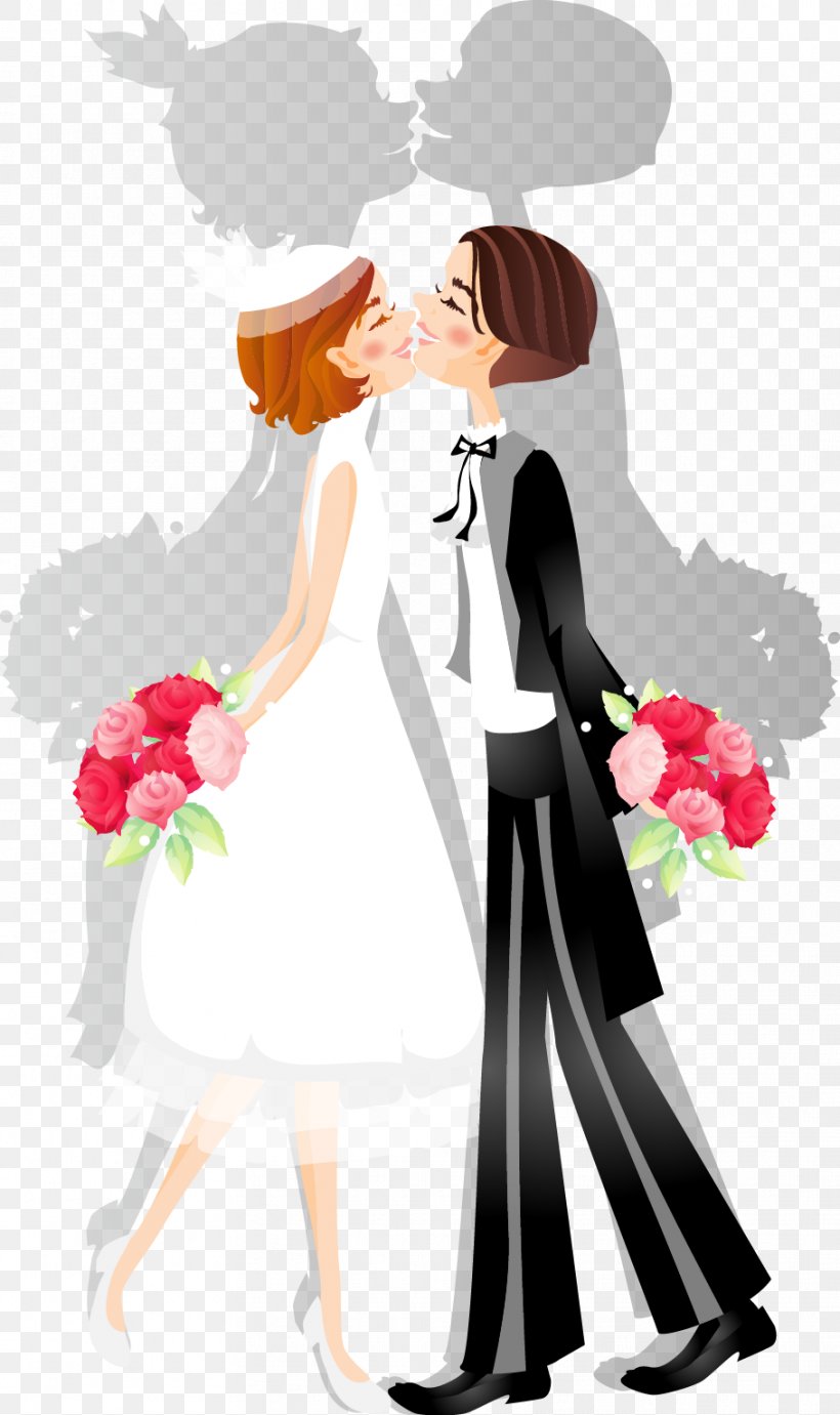 Bridegroom Wedding, PNG, 909x1531px, Watercolor, Cartoon, Flower, Frame, Heart Download Free