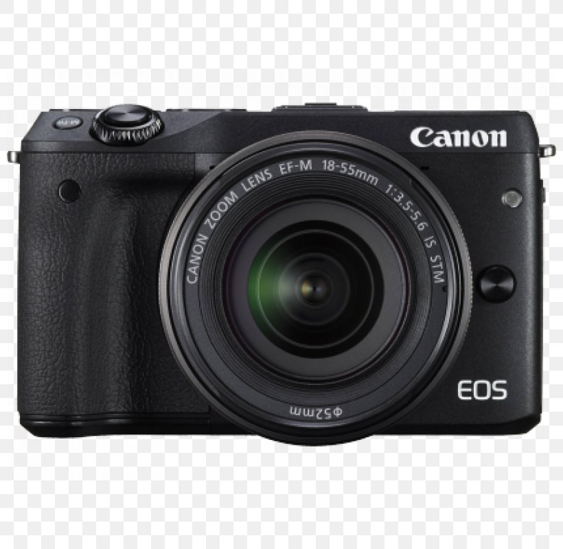 Canon EOS M3 Canon EF Lens Mount Canon EF-M 18–55mm Lens Canon EF-M Lens Mount, PNG, 800x800px, Canon Eos M3, Camera, Camera Accessory, Camera Lens, Cameras Optics Download Free