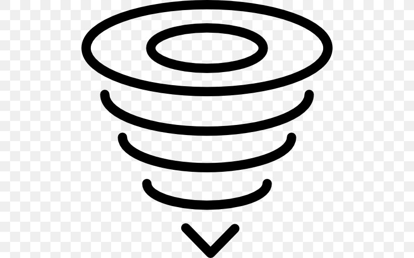 Tropical Cyclone Symbol Weather, PNG, 512x512px, Tropical Cyclone, Auto Part, Black And White, Climate, Cloud Download Free