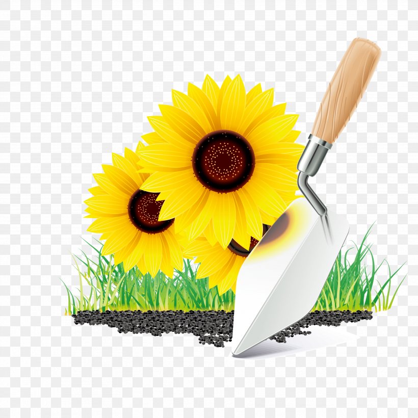 Garden Tool Gardening Icon, PNG, 3543x3543px, Garden Tool, Cut Flowers, Daisy Family, Drawing, Floral Design Download Free