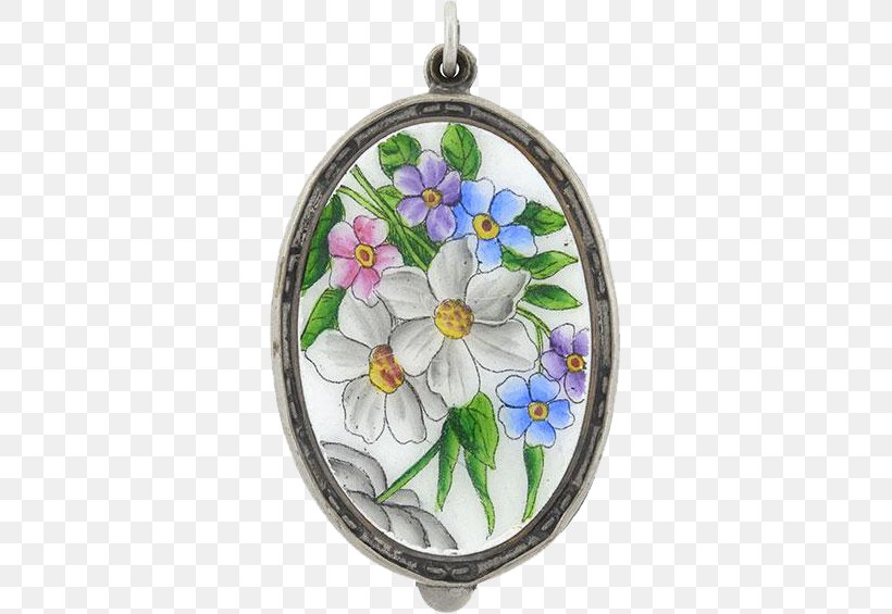 Locket Flower Jewellery Vitreous Enamel Floral Design, PNG, 565x565px, Locket, Antique, Charms Pendants, Clothing, Flora Download Free