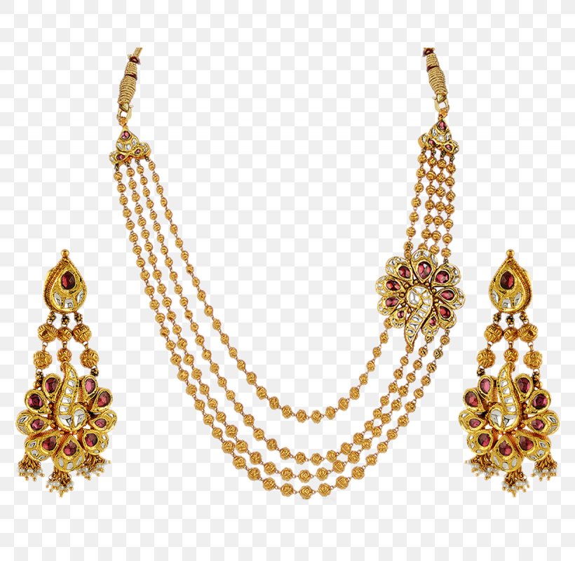 Necklace Earring Jewellery Gold Pearl, PNG, 800x800px, Necklace, Body Jewelry, Chain, Charms Pendants, Costume Jewelry Download Free