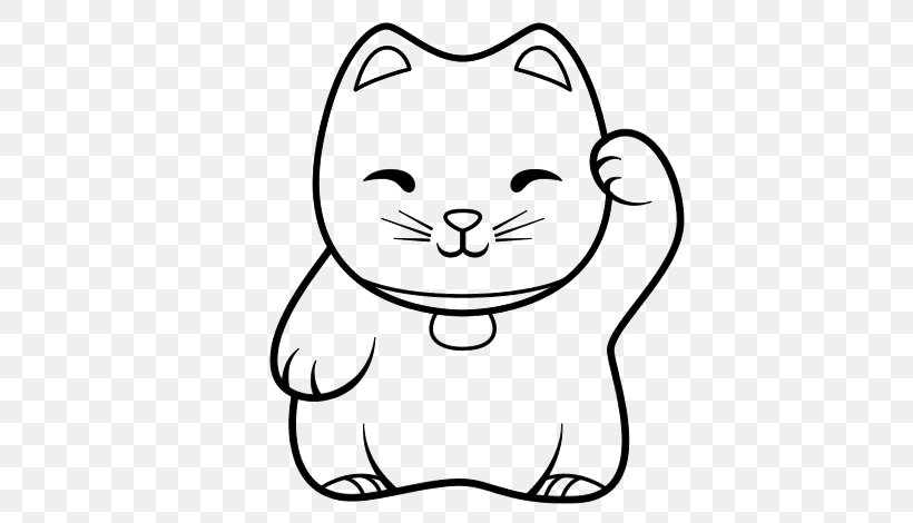 White Face Line Art Cat Cartoon, PNG, 600x470px, White, Black, Cartoon, Cat, Face Download Free