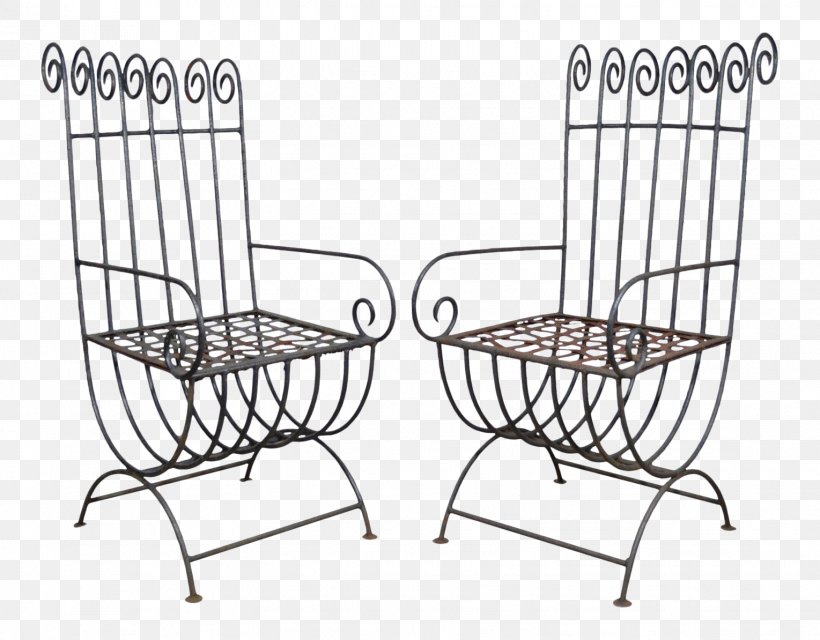 Chair Wrought Iron Table Seat Garden Furniture, PNG, 1529x1194px, Chair, Area, Basket, Black And White, Cargo Download Free