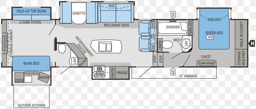 Eagle Premier Campervans Jayco, Inc. Caravan, PNG, 2969x1269px, Eagle Premier, Area, Campervans, Caravan, Diagram Download Free