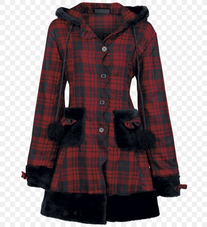 Tartan Overcoat, PNG, 673x900px, Tartan, Coat, Fur, Hood, Jacket Download Free