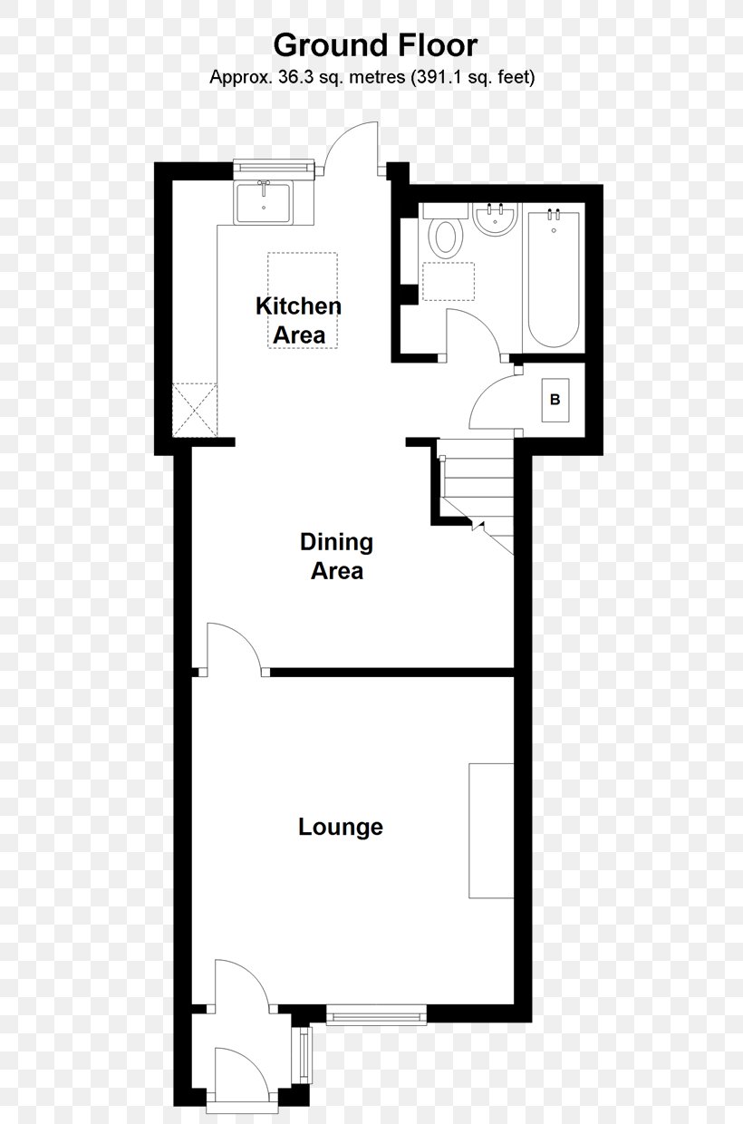 Floor Plan Open Plan House Laminate Flooring, PNG, 520x1240px, Floor Plan, Area, Bedroom, Black And White, Ceiling Download Free