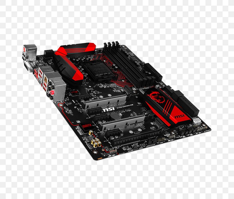 Graphics Cards & Video Adapters Intel MSI Z170A GAMING M5 LGA 1151 Motherboard, PNG, 700x700px, Graphics Cards Video Adapters, Atx, Central Processing Unit, Circuit Component, Computer Component Download Free