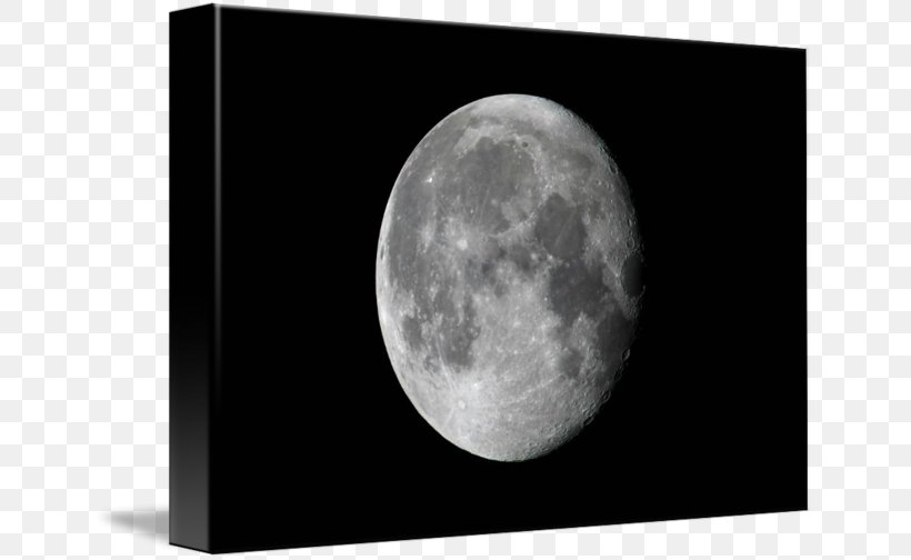 Moon Atmosphere Gallery Wrap Celestial Event Canvas, PNG, 650x504px, Moon, Art, Astronomical Object, Atmosphere, Black And White Download Free