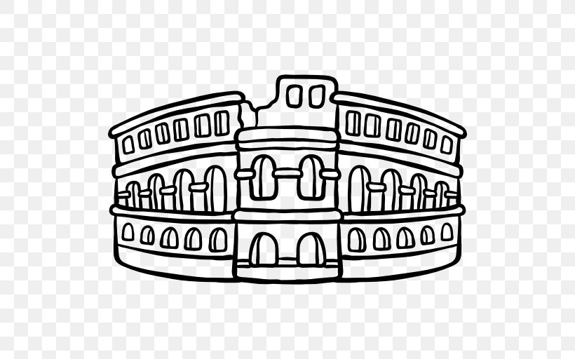 Pula Arena Clip Art, PNG, 512x512px, Pula Arena, Area, Black And White, Brand, Building Download Free