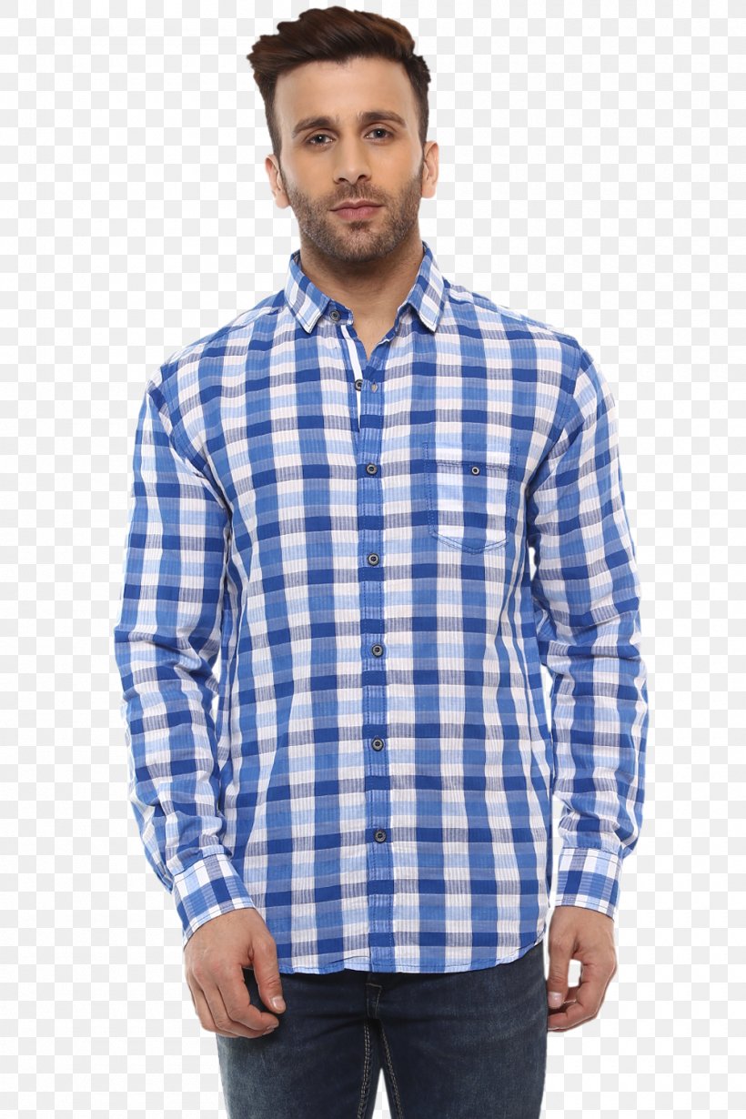 Dress Shirt T-shirt Sleeve Clothing, PNG, 1000x1500px, Dress Shirt, Blue, Button, Clothing, Cobalt Blue Download Free