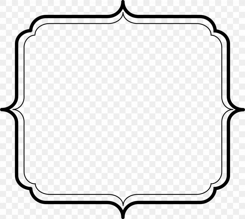 Borders And Frames Decorative Borders Picture Frame Clip Art, PNG, 2465x2208px, Borders And Frames, Area, Black And White, Decorative Borders, Drawing Download Free