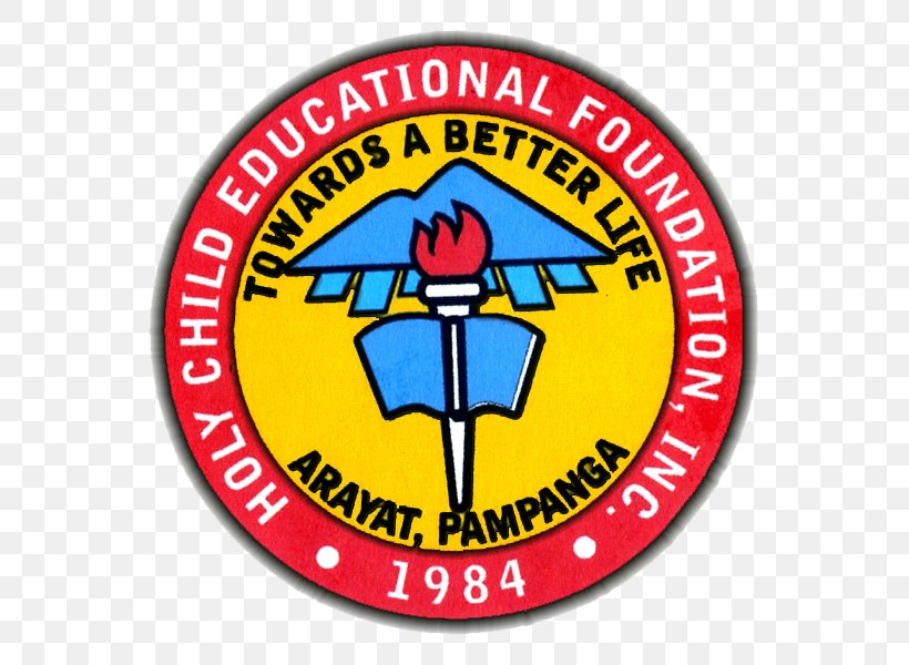 Arayat Holy Child Educational Foundation School Of The Holy Child, Angeles, Inc. Organization, PNG, 600x600px, Education, Angeles, Arayat, Area, Badge Download Free