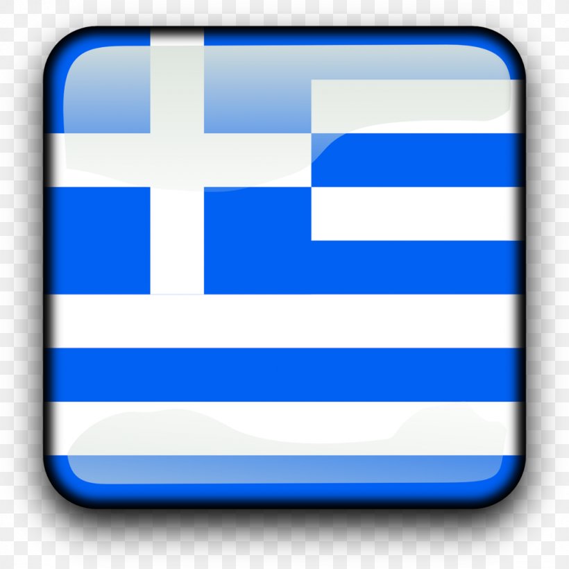 Flag Of Greece Clip Art, PNG, 1024x1024px, Greece, Area, Blue, Brand, Flag Download Free