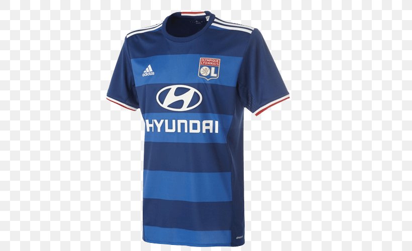 Olympique Lyonnais Tracksuit T-shirt Jersey, PNG, 500x500px, 2017, 2018, 2019, Olympique Lyonnais, Active Shirt Download Free