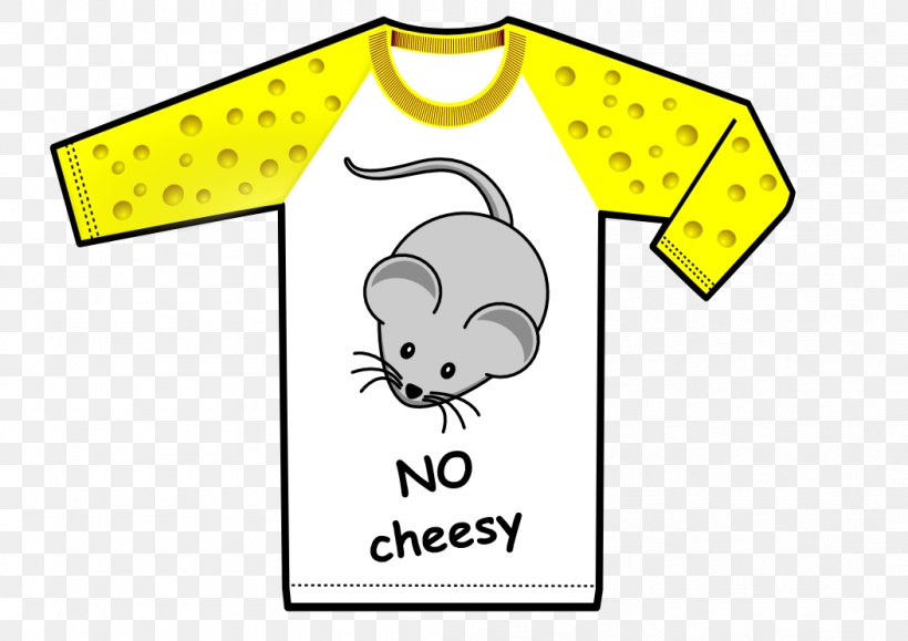 T-shirt Smiley Computer Mouse Cartoon Clip Art, PNG, 1052x744px, Tshirt, Animal, Area, Brand, Cafepress Download Free