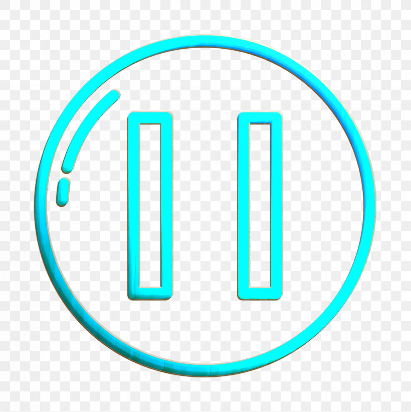 UI Icon Pause Button Icon, PNG, 1236x1238px, Ui Icon, Electric Blue, Line, Logo, Pause Button Icon Download Free